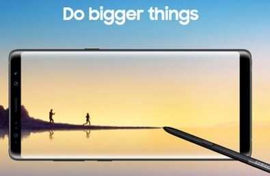 Black Friday : le Galaxy Note 8 à 724 euros + 72 euros en bons d'achat 