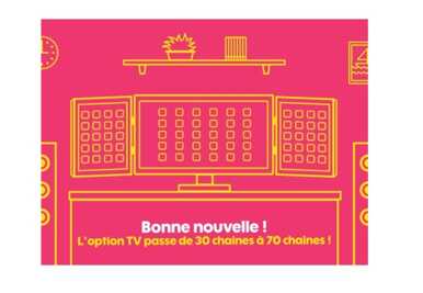 Le Bouquet TV SOSH sur mobile s'enrichit avec 70 chaînes au lieu de 30 !