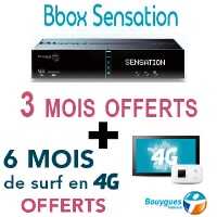 Bouygues Telecom Internet : 4 mois d’abonnements et 6 mois de surf offerts en 4G !