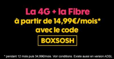Nouvelle promo SOSH : 15 euros de remise sur les offres Livebox et mobile pour la rentrée
