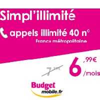 Budget Mobile lance un nouveau forfait illimité sans engagement à 7.99€