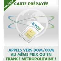 Du nouveau pour la carte prépayée sans durée de validité chez B&You