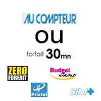 Choisissez la meilleure formule : offre au compteur ou forfait 30min