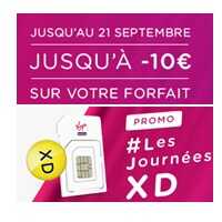 Journées XD Virgin Mobile : Dernières heures pour profiter des remises jusqu’à 10€ par mois sur trois forfaits 4G !