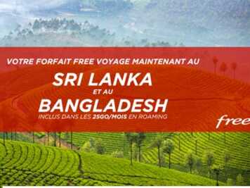 Pass 25Go en roaming : Nouvelles destinations incluses dans le Forfait Free Mobile !