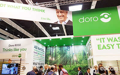 MWC16: Doro présente son smartphone destiné aux séniors - Doro 8031