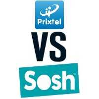 Duel entre les forfaits mobiles illimités de Sosh et Prixtel