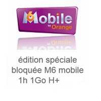 Nouveau : Edition spéciale bloquée 1H + 1Go de Data en H+ chez M6 Mobile