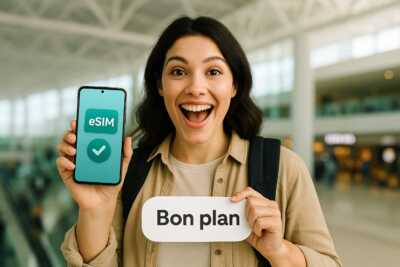 Vacances à l’étranger : et si vous testiez une eSIM pas chère et sans engagement ?