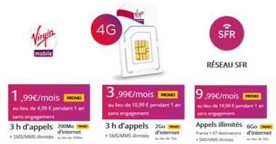 Virgin Mobile : Trois forfaits à prix cassés pour Noël !