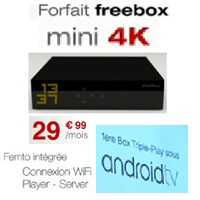 Keynote Free : Xavier Niel dévoile la Mini FreeBox 4K compatible Android TV à 29.99€ par mois !