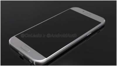 Galaxy A5 2017 : un rendu 3D dévoile un design proche du Galaxy S7