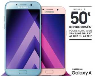 Le Galaxy A3 et Galaxy A5 2017 disponibles chez Free Mobile 