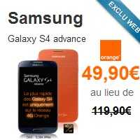 Le Samsung Galaxy S4 Advance en bon plan de noël chez Orange !