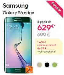 Nouveau : Le Samsung Galaxy S6 Edge vert disponible chez Sosh !