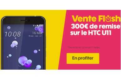 Le HTC U11 à 459 euros chez SOSH à saisir rapidement