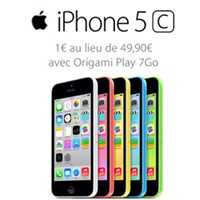 Bon plan du Web : L’iPhone 5C 8Go en vente flash à 1€ chez Orange !