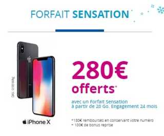 Offrez-vous les plus beaux Smartphones avec la remise jusqu'à 280 euros chez Bouygues Telecom
