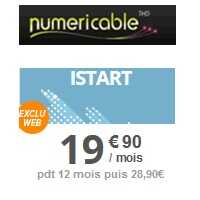 Bon plan : La fibre à partir de 19.90€ chez Numericable !