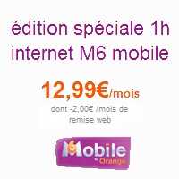 Plus que quelques jours pour profiter du forfait bloqué spécial internet M6 Mobile