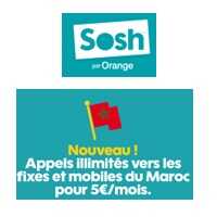 Forfait mobile SOSH : Appelez au Maroc cet été grâce à l'option Libon