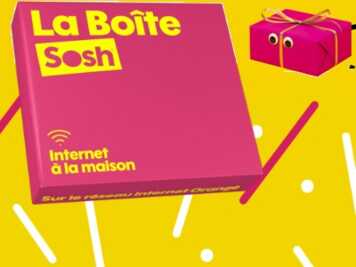 Dernier jour pour profiter de la Fibre SOSH à 14.99 euros par mois