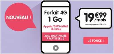 Deux nouveaux forfaits illimités avec 1Go ou 20Go de data chez NRJ Mobile !