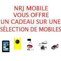 NRJ Mobile vous offre un cadeau sur une sélection de mobiles !