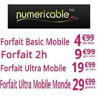Des nouvelles destinations internationales comprises dans les forfaits Numericable Mobile
