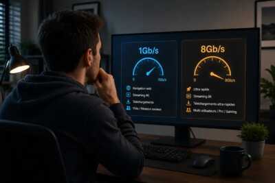 Offre internet 1Gbs vs 8Gbs