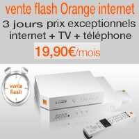 3 jours exceptionnels sur l'offre Net chez Orange