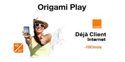 Remise de 10 euros sur les forfaits illimités 5Go ou 10Go uniquement pour les clients Internet Orange