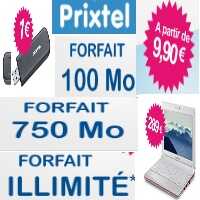 Prixtel se lance dans les forfaits mobiles clé 3G+