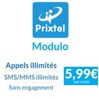 Un forfait illimité à seulement 5.99€ par mois, c’est possible avec l’offre Modulo de Prixtel 