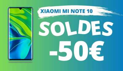 XIAOMI MI NOTE 10 : promotion exceptionnelle !