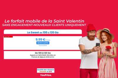 forfait YouPrice Le Sweet Saint valentin