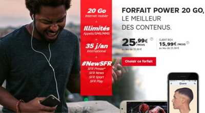 Découvrez les nouvelles promotions mobiles SFR pour bien commencer l'année 
