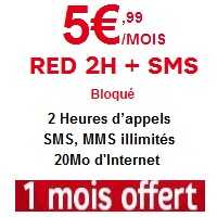 Red de SFR : Encore 15 jours pour profiter d’un mois de forfait bloqué offert !