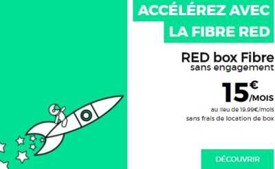 Dernier Week-end pour saisir la RED BOX à prix réduit chez RED By SFR