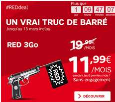 Plus qu'1 jour pour profiter des réductions sur forfaits B&You et Red de SFR