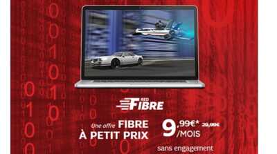Dernières heures pour profiter de la Fibre à 9.99€ chez RED By SFR !