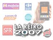 Téléphonie mobile : les faits marquants de 2007