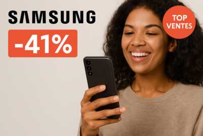 Avec -41%, pas étonnant que ce smartphone Samsung cartonne chez Amazon