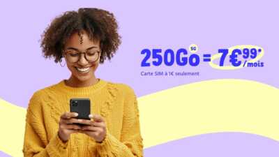 Série limitée 250 Go de 5G Cdiscount Mobile