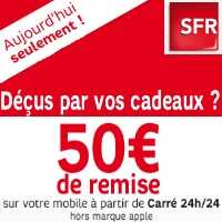 Déçus par vos cadeaux de Noël : offrez vous le Smartphone de vos rêves grâce à SFR
