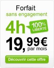 Simplicime propose un forfait mobile 4h sans engagement à petit prix