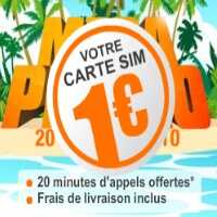 La carte sim prépayée à 1 euro chez Simyo