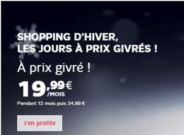 C'est déjà les soldes chez SFR : nouvelles promos sur les BOX Internet Fibre ou xDSL