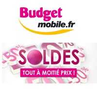  Soldes d’été 2015 : -50% sur tous les forfaits Budget Mobile !