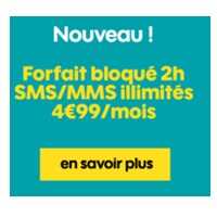 [Nouveautés SOSH] : Parrainage, Internet sur mobile toute l'année à l'étranger et un forfait bloqué 2H!